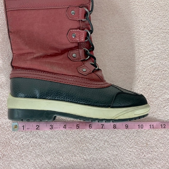 Superfit Red Lattila Lace Up Winter Boots 7 - Picture 12 of 15